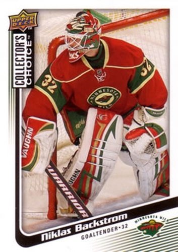 #74 Niklas Backstrom - Minnesota Wild - 2009-10 Collector's Choice Hockey