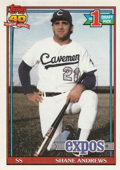 #74 Shane Andrews - Montreal Expos - 1991 O-Pee-Chee Baseball