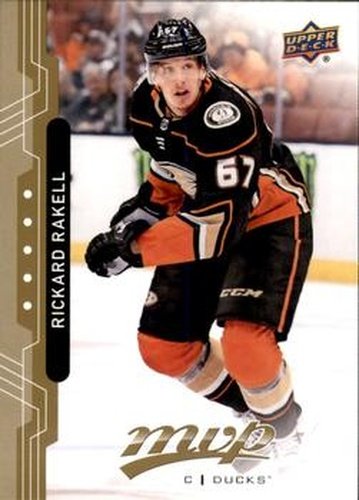 #74 Rickard Rakell - Anaheim Ducks - 2018-19 Upper Deck MVP Hockey