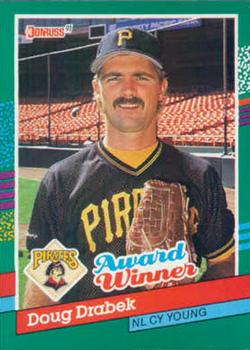 #750 Doug Drabek - Pittsburgh Pirates - 1991 Donruss Baseball