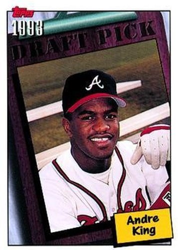 #752 Andre King - Atlanta Braves - 1994 Topps Baseball