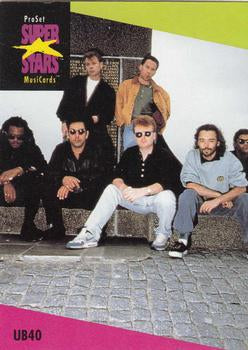 #102 UB40 - 1991 Pro Set SuperStars MusiCards