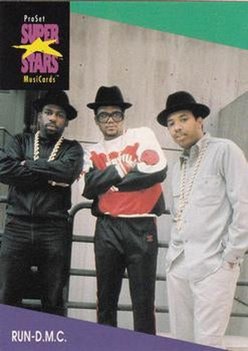 #134 Run-D.M.C. - 1991 Pro Set SuperStars MusiCards