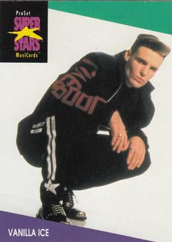 #141 Vanilla Ice - 1991 Pro Set SuperStars MusiCards