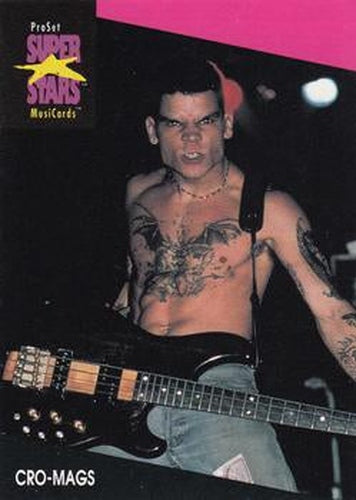 #158 Cro-Mags - 1991 Pro Set SuperStars MusiCards
