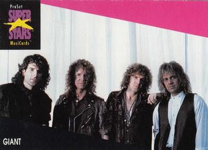 #179 Giant - 1991 Pro Set SuperStars MusiCards
