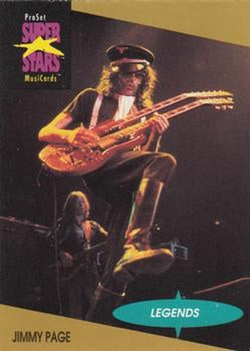 #18a Jimmy Page - 1991 Pro Set SuperStars MusiCards