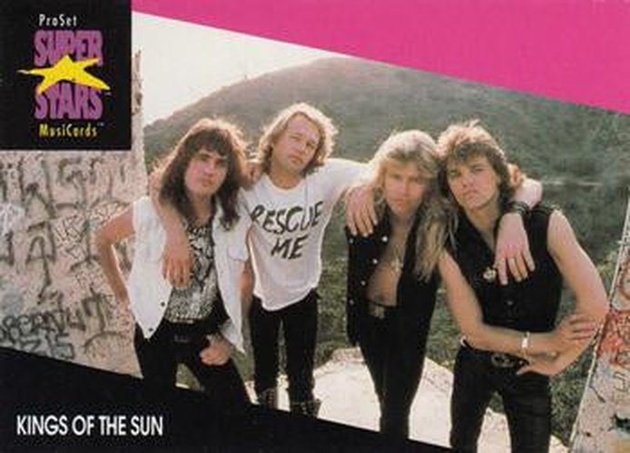 #195 Kings of the Sun - 1991 Pro Set SuperStars MusiCards