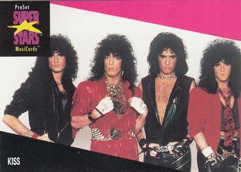 #196a Kiss - 1991 Pro Set SuperStars MusiCards