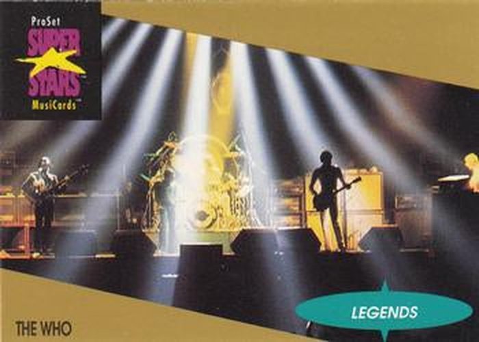 #19 The Who - 1991 Pro Set SuperStars MusiCards