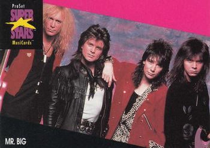 #211 Mr. Big - 1991 Pro Set SuperStars MusiCards
