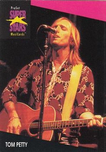 #217 Tom Petty - 1991 Pro Set SuperStars MusiCards