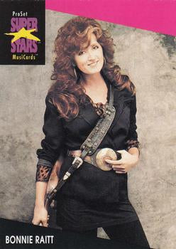 #222 Bonnie Raitt - 1991 Pro Set SuperStars MusiCards