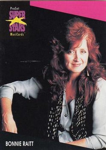 #223 Bonnie Raitt - 1991 Pro Set SuperStars MusiCards