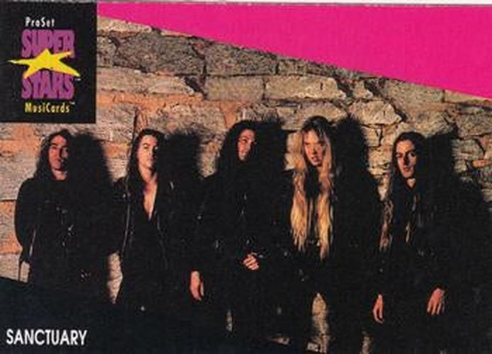 #229 Sanctuary - 1991 Pro Set SuperStars MusiCards