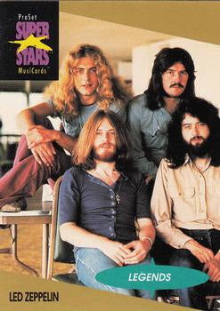 #24 Led Zeppelin - 1991 Pro Set SuperStars MusiCards