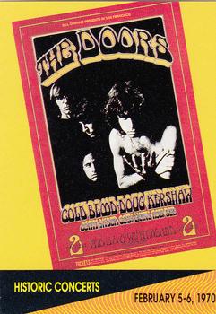 #255 The Doors at Winterland Arena - 1991 Pro Set SuperStars MusiCards