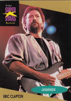 #3 Eric Clapton - 1991 Pro Set SuperStars MusiCards