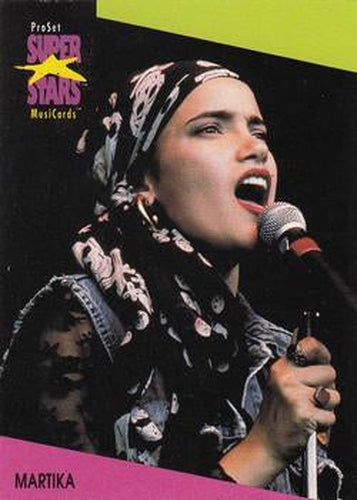 #71 Martika - 1991 Pro Set SuperStars MusiCards