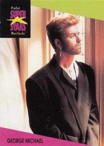 #74 George Michael - 1991 Pro Set SuperStars MusiCards