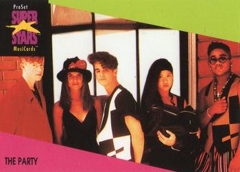 #90 The Party - 1991 Pro Set SuperStars MusiCards