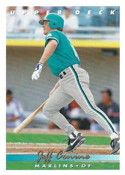 #754 Jeff Conine - Florida Marlins - 1993 Upper Deck Baseball