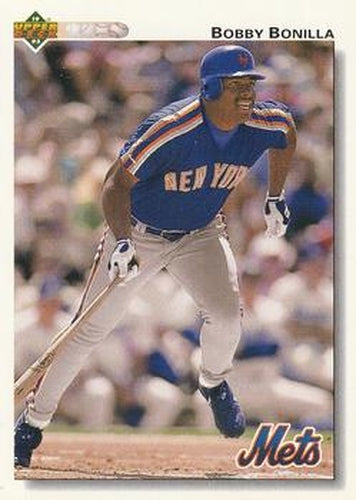 #755 Bobby Bonilla - New York Mets - 1992 Upper Deck Baseball