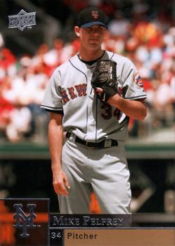 #756 Mike Pelfrey - New York Mets - 2009 Upper Deck Baseball