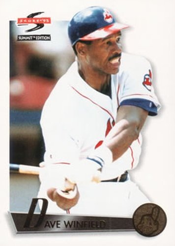 #75 Dave Winfield - Cleveland Indians - 1995 Summit Baseball