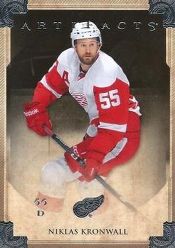 #75 Niklas Kronwall - Detroit Red Wings - 2013-14 Upper Deck Artifacts Hockey