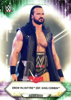 #75 Drew McIntyre def. King Corbin - 2021 Topps WWE Wrestling