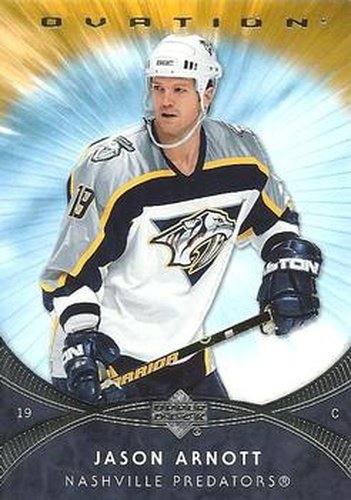 #75 Jason Arnott - Jason Arnott - 2007-08 Upper Deck Ovation Hockey