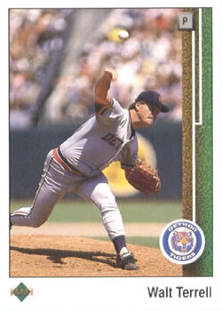 #475 Walt Terrell - Detroit Tigers - 1989 Upper Deck Baseball
