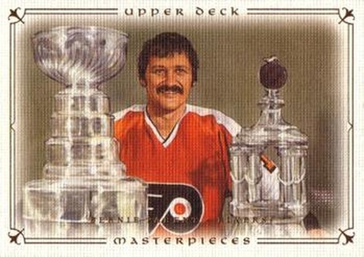 #75 Bernie Parent - Philadelphia Flyers - 2008-09 Upper Deck Masterpieces Hockey