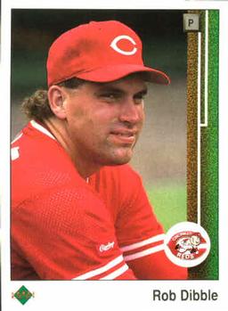 #375 Rob Dibble - Cincinnati Reds - 1989 Upper Deck Baseball