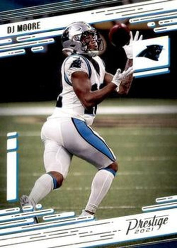 #75 DJ Moore - Carolina Panthers - 2021 Panini Prestige Football
