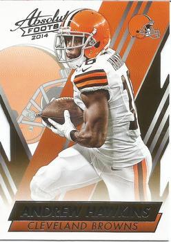#75 Andrew Hawkins - Cleveland Browns - 2014 Panini Absolute - Retail Football