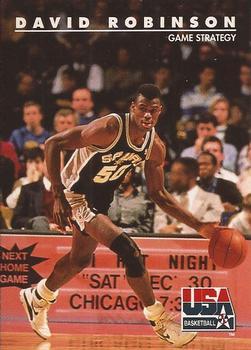 #75 David Robinson - USA - 1992 SkyBox USA Basketball