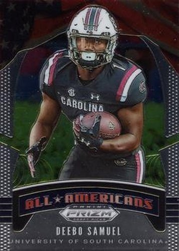 #75 Deebo Samuel- South Carolina Gamecocks - 2020 Panini Prizm Draft Picks Football