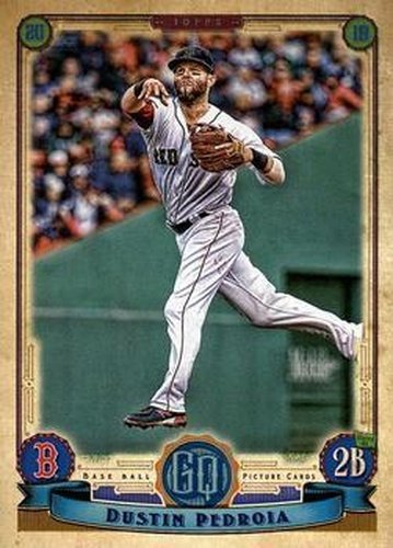 #75 Dustin Pedroia - Boston Red Sox - 2019 Topps Gypsy Queen Baseball