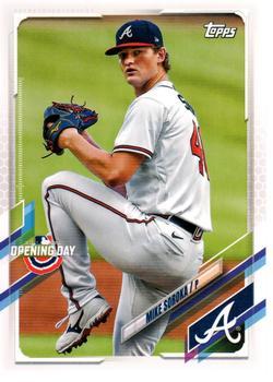 #75 Mike Soroka - Atlanta Braves - 2021 Topps Opening Day Baseball