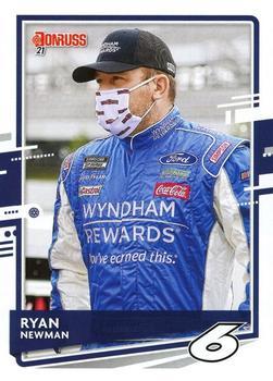 #75 Ryan Newman - Roush Fenway Racing - 2021 Donruss Racing