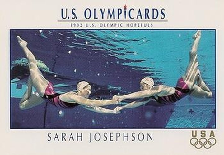 #75 Sarah Josephson - USA - 1992 Impel U.S. Olympic Hopefuls