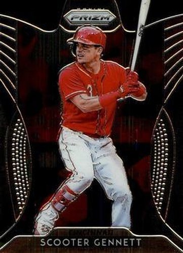#75 Scooter Gennett - Cincinnati Reds - 2019 Panini Prizm Baseball
