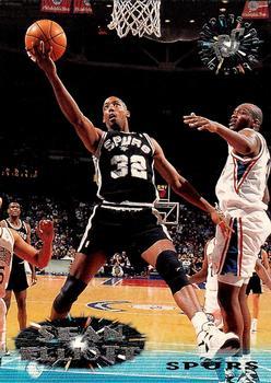 #75 Sean lliott - San Antonio Spurs - 1995-96 Stadium Club Basketball