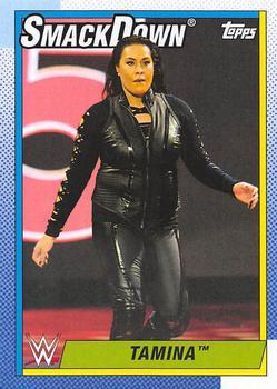 #75 Tamina - 2021 Topps Heritage WWE Wrestling