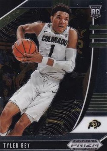 #75 Tyler Bey - Colorado Buffaloes - 2020 Panini Prizm Draft Picks Collegiate Basketball