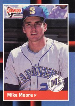 #75 Mike Moore - Seattle Mariners - 1988 Donruss Baseball