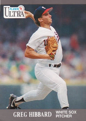 #75 Greg Hibbard - Chicago White Sox - 1991 Ultra Baseball