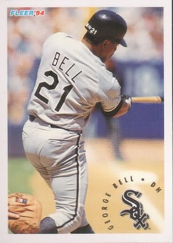 #75 George Bell - Chicago White Sox - 1994 Fleer Baseball